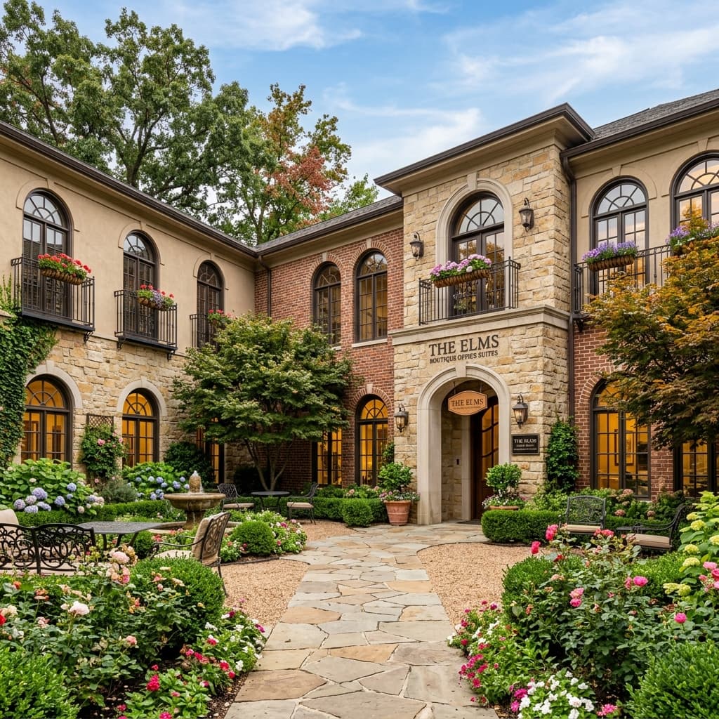 Exterior view of the property